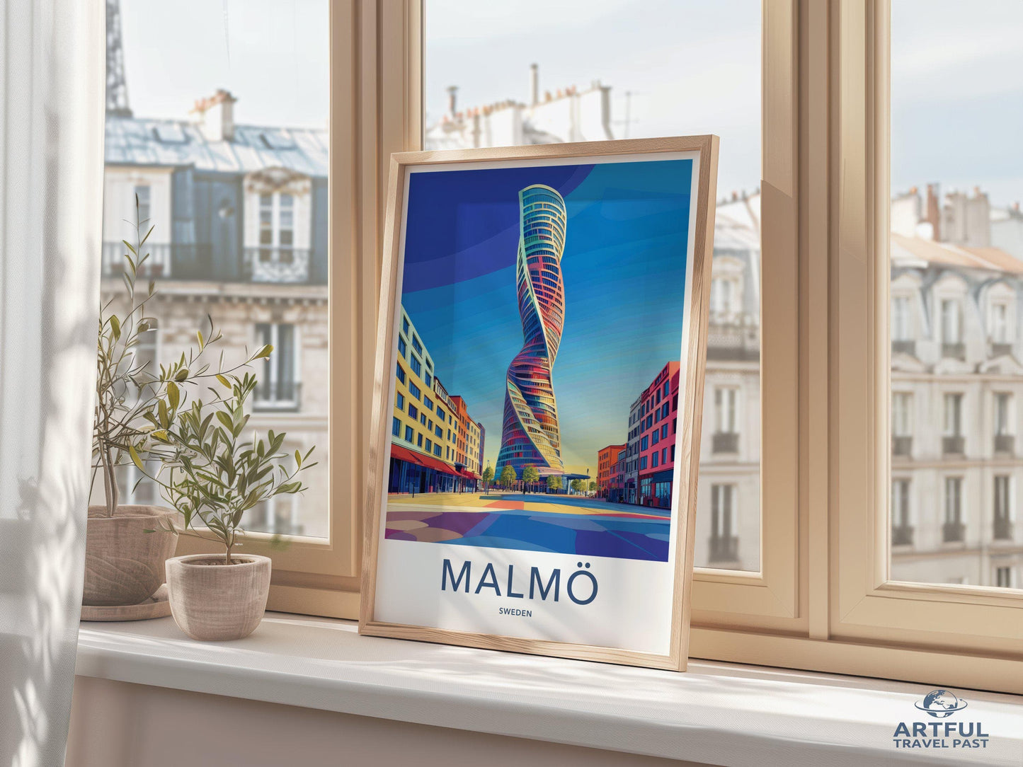 Malmö Poster - Sweden Wall Art