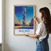 Malmö Poster - Sweden Wall Art