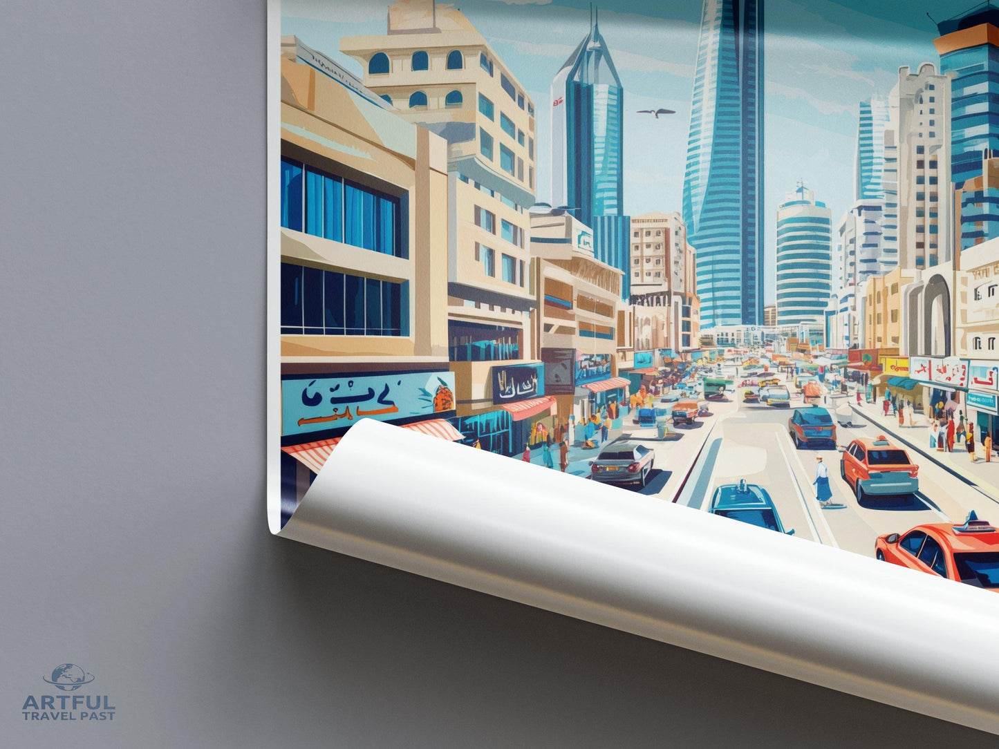 Manama Poster - Bahrain Wall Art