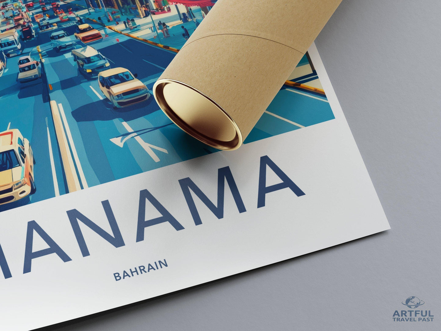 Manama Poster - Bahrain Wall Art