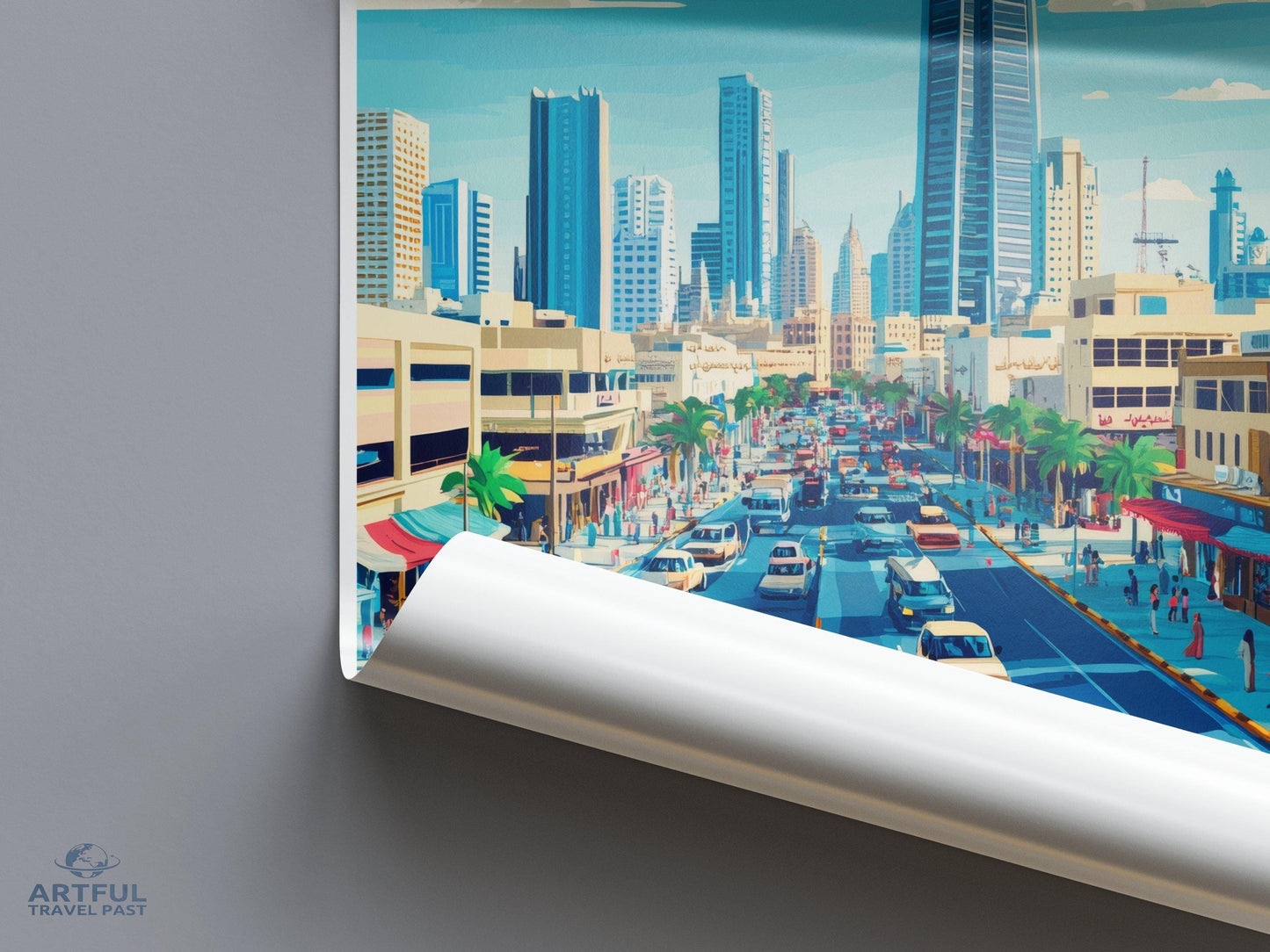 Manama Poster - Bahrain Wall Art