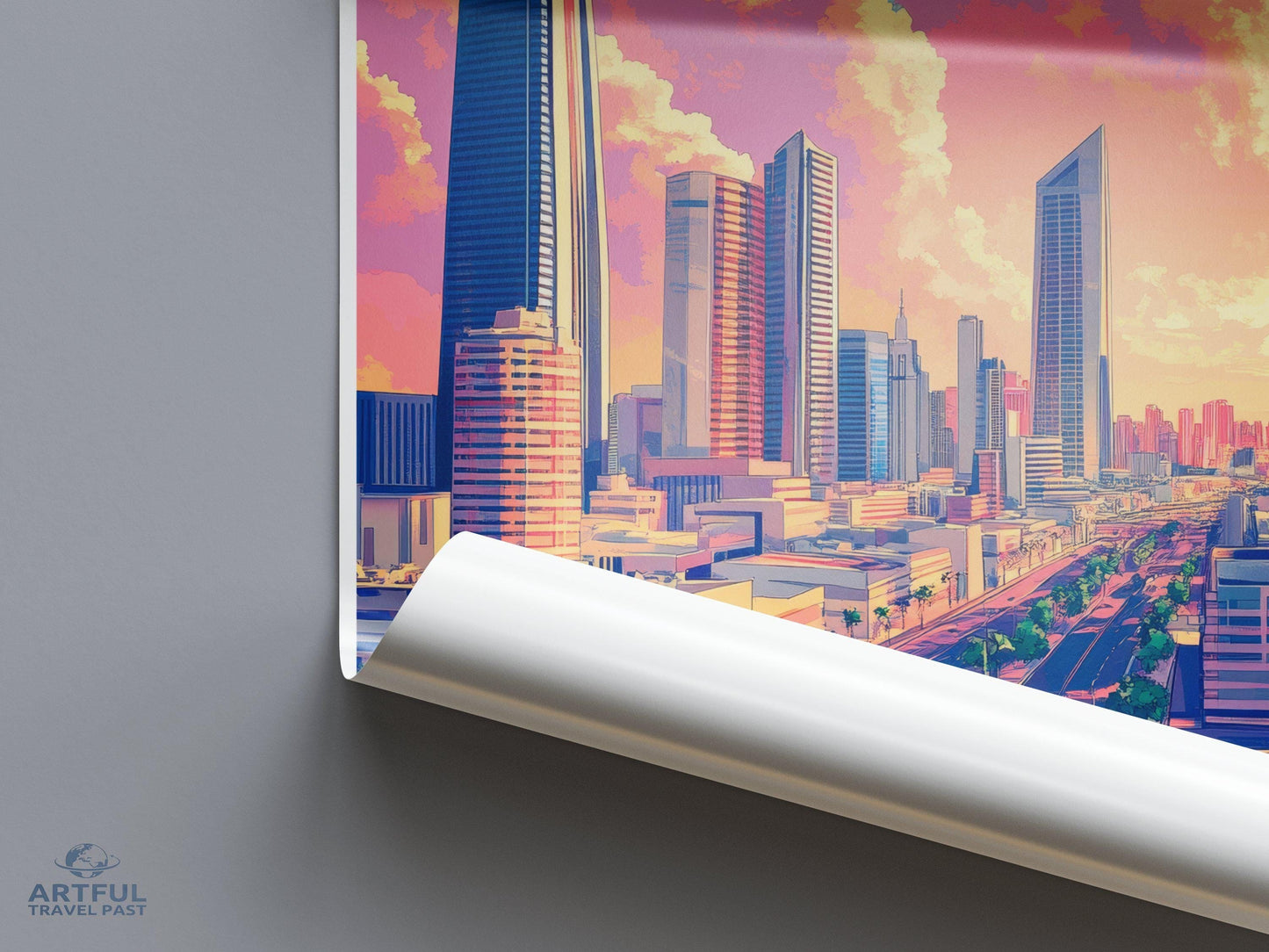 Manama Poster - Bahrain Wall Art