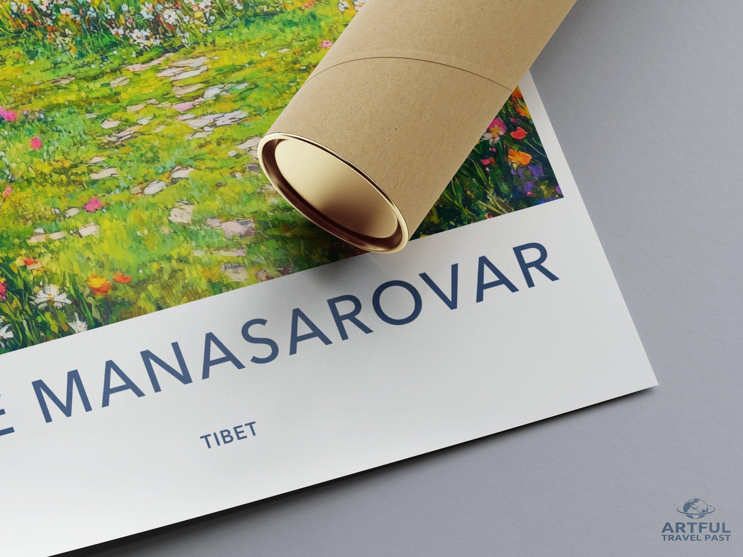 Manasarovar Poster - Tibet Wall Art