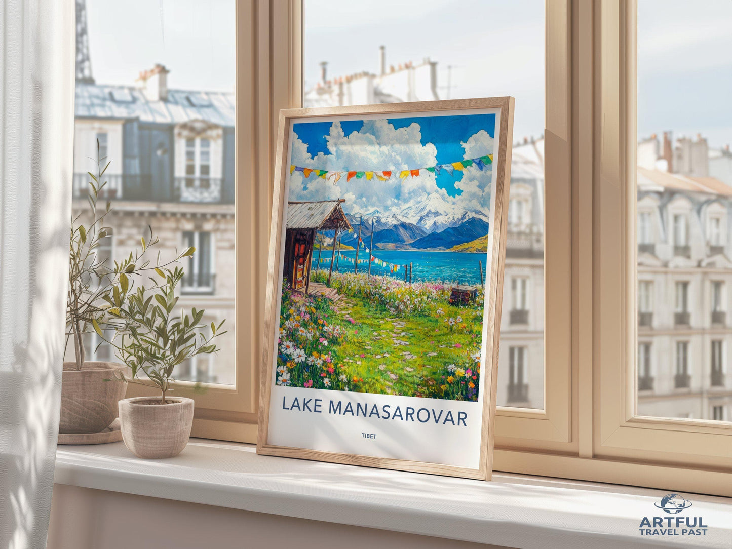 Manasarovar Poster - Tibet Wall Art