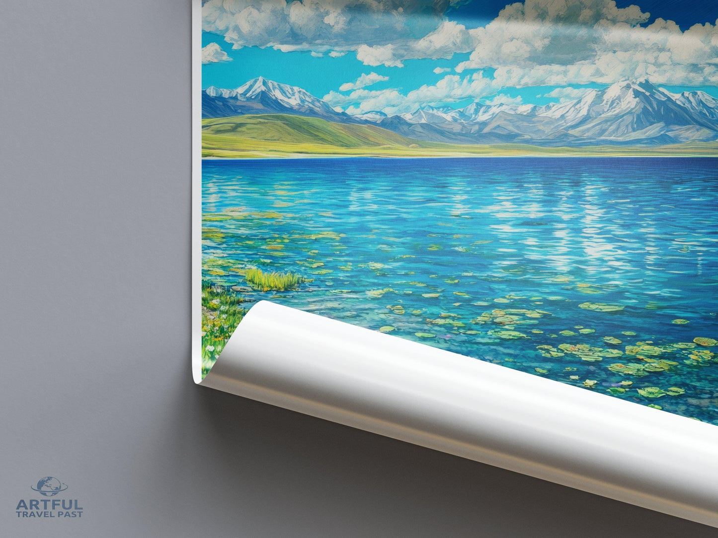 Manasarovar Poster - Tibet Wall Art