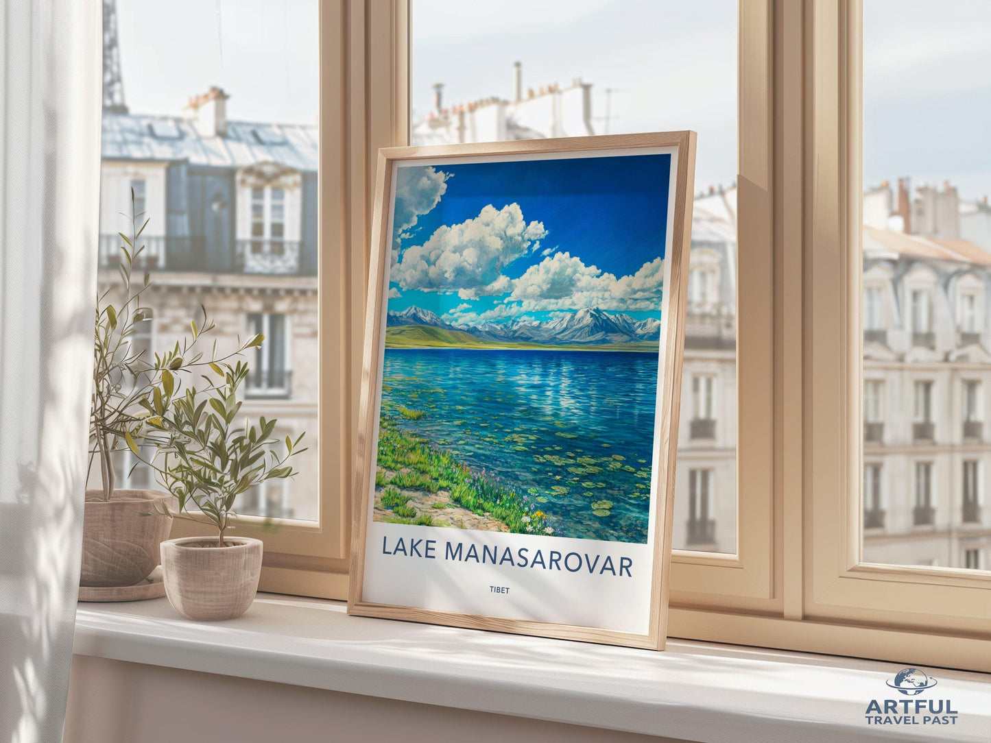 Manasarovar Poster - Tibet Wall Art