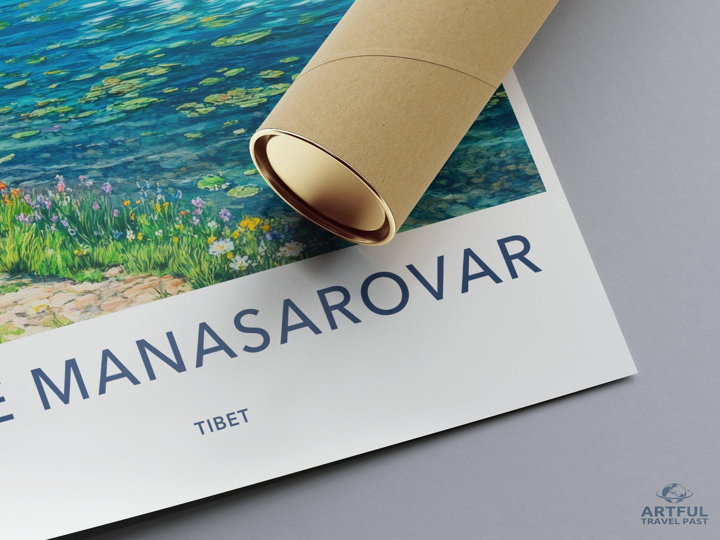 Manasarovar Poster - Tibet Wall Art