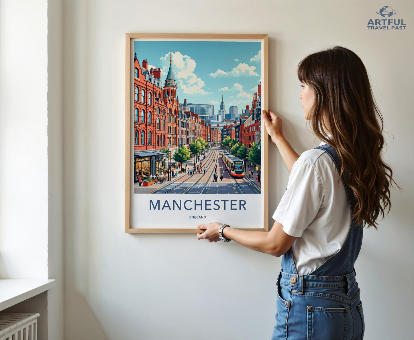 Manchester Poster - England Wall Art
