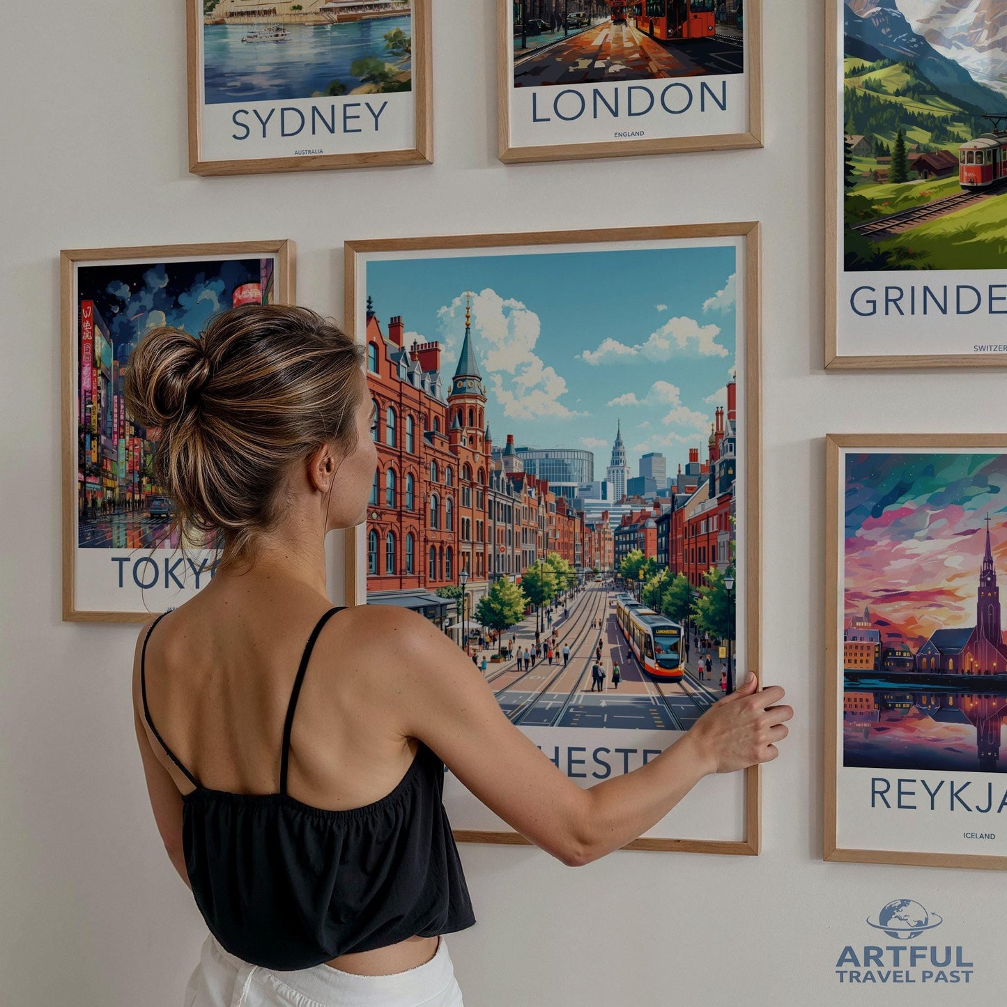 Manchester Poster - England Wall Art