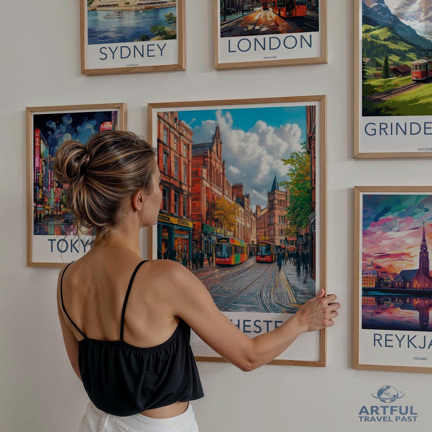 Manchester Poster - England Wall Art