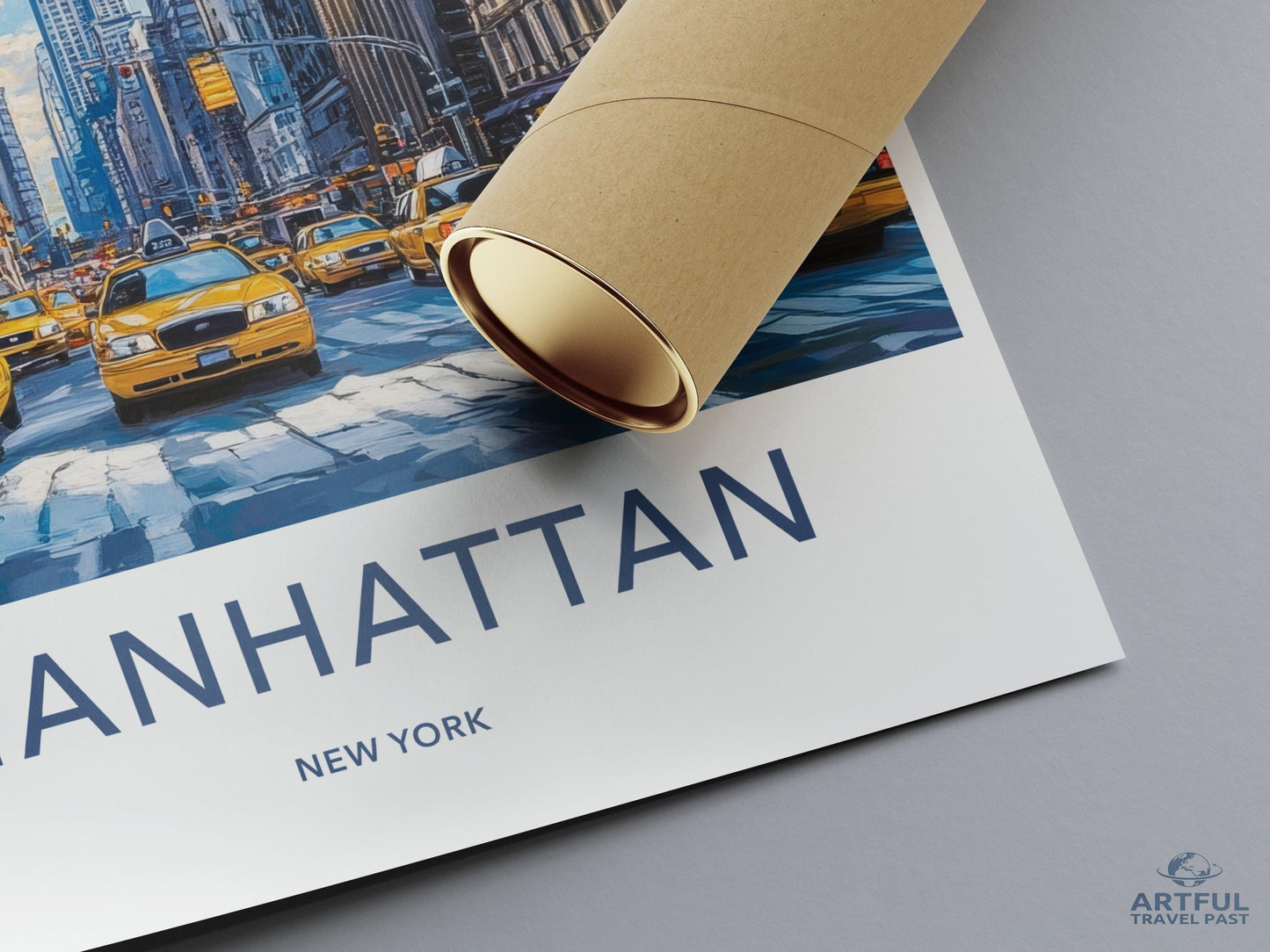 Manhattan Poster - New York Wall Art