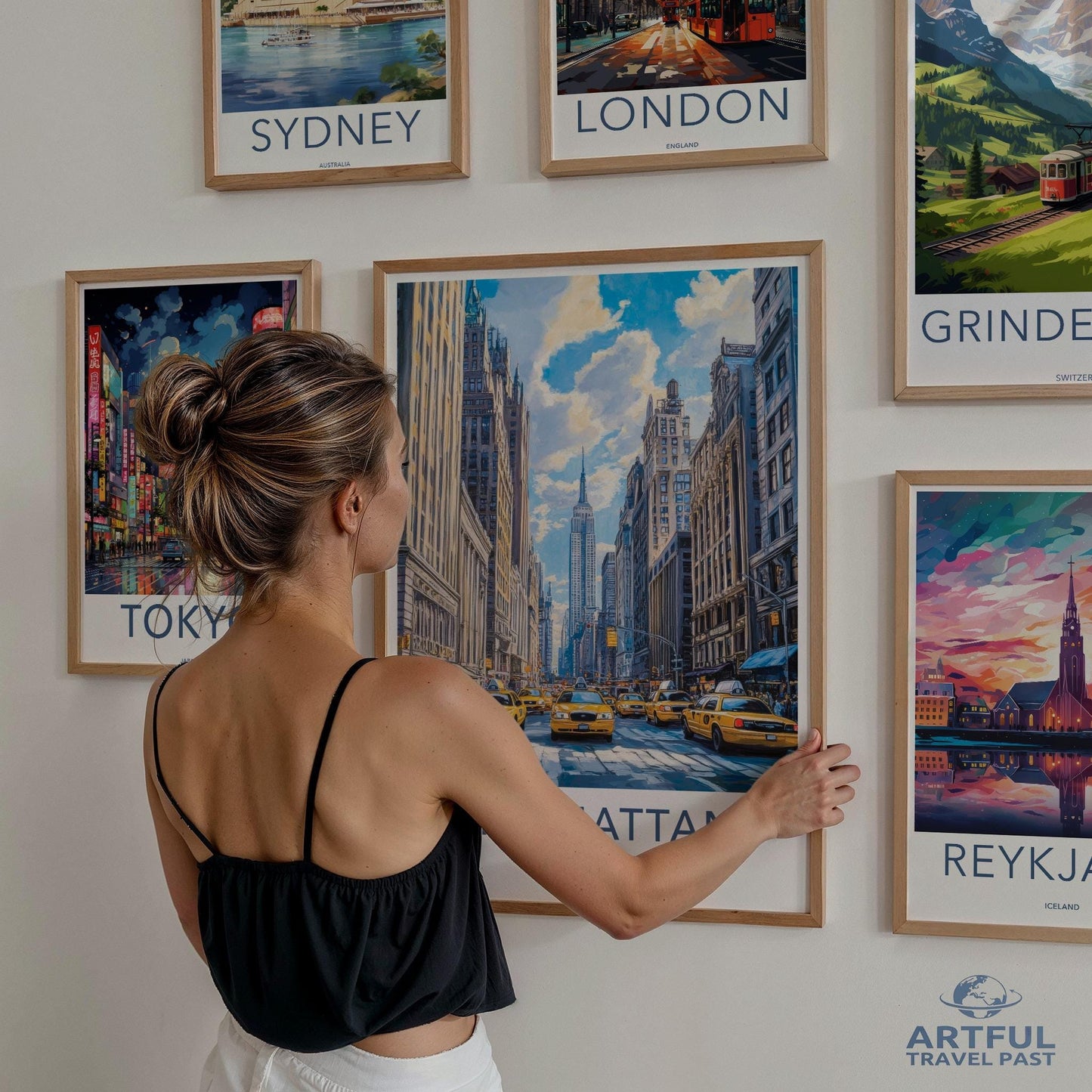 Manhattan Poster - New York Wall Art