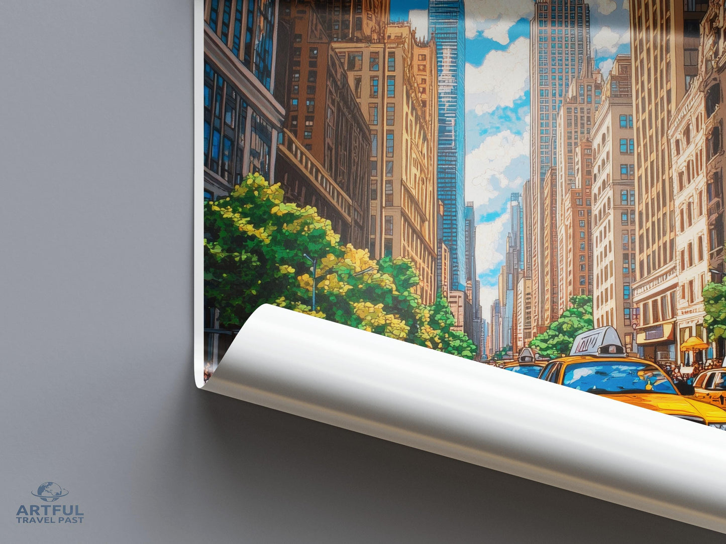 Manhattan Poster - New York Wall Art