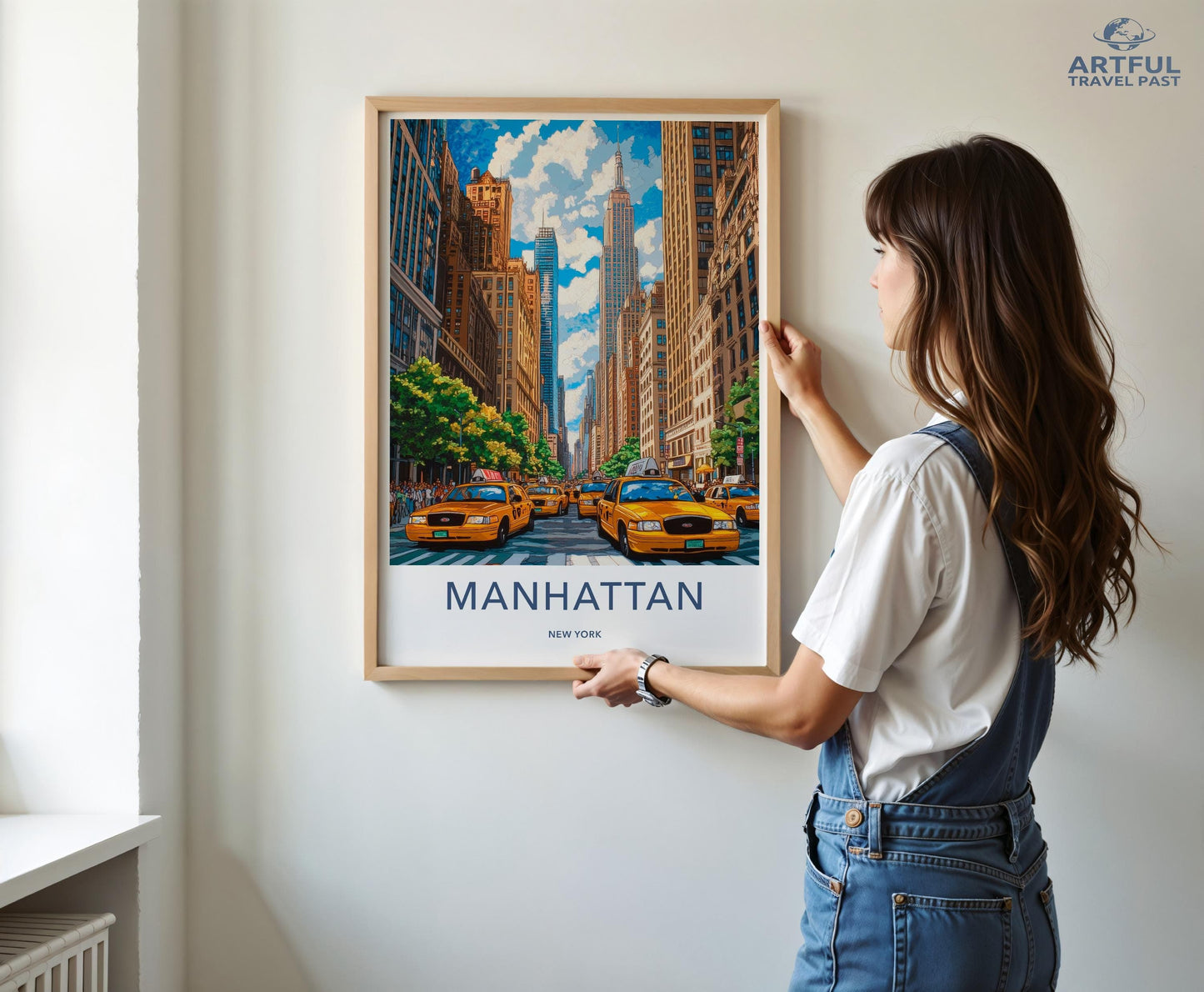 Manhattan Poster - New York Wall Art
