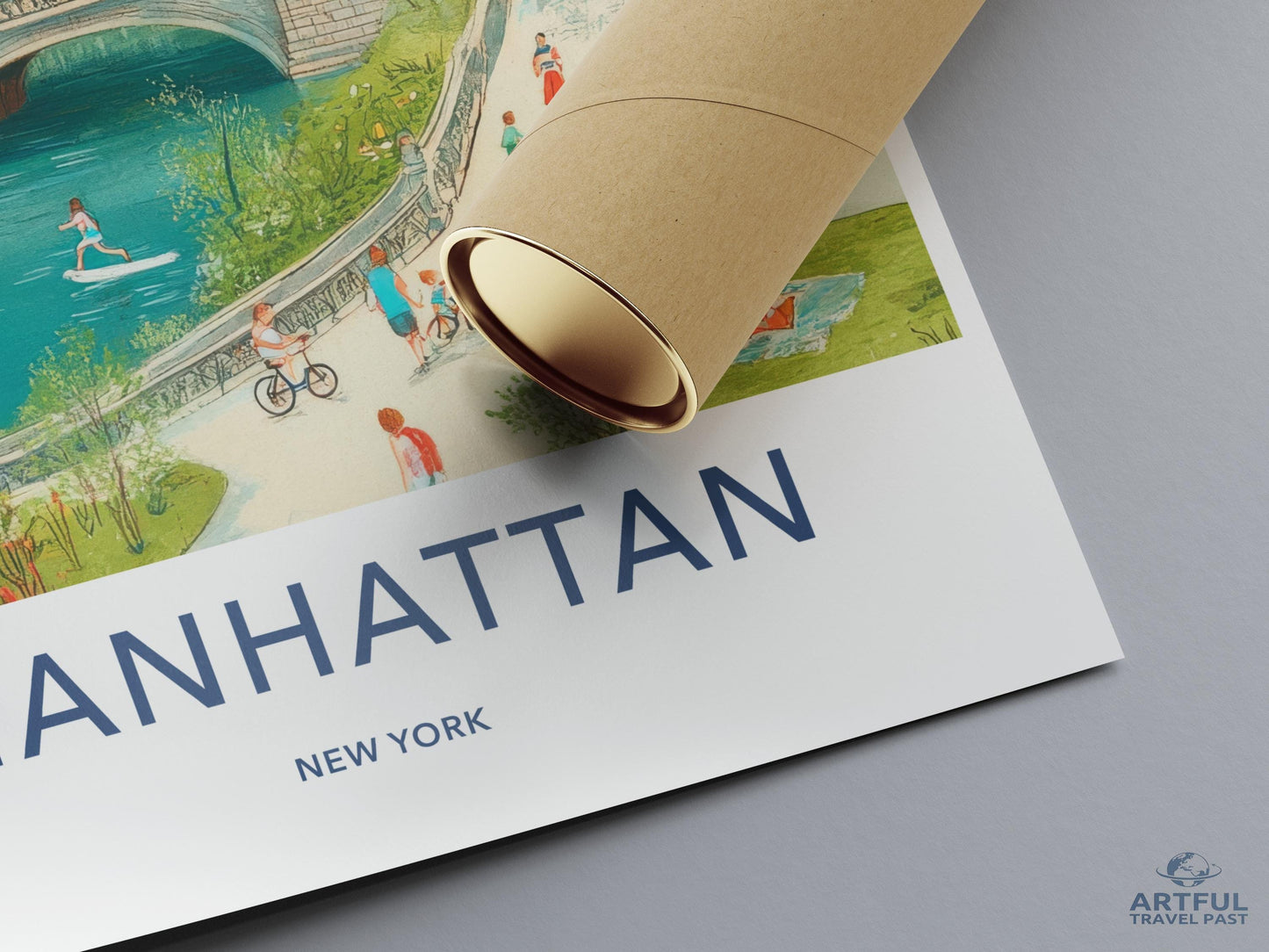 Manhattan Poster - New York Wall Art