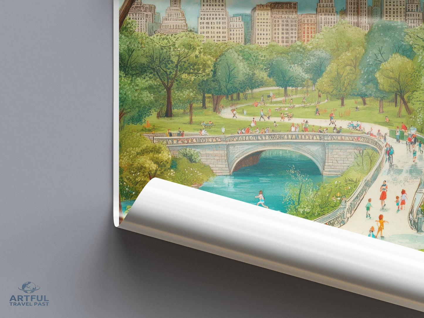Manhattan Poster - New York Wall Art