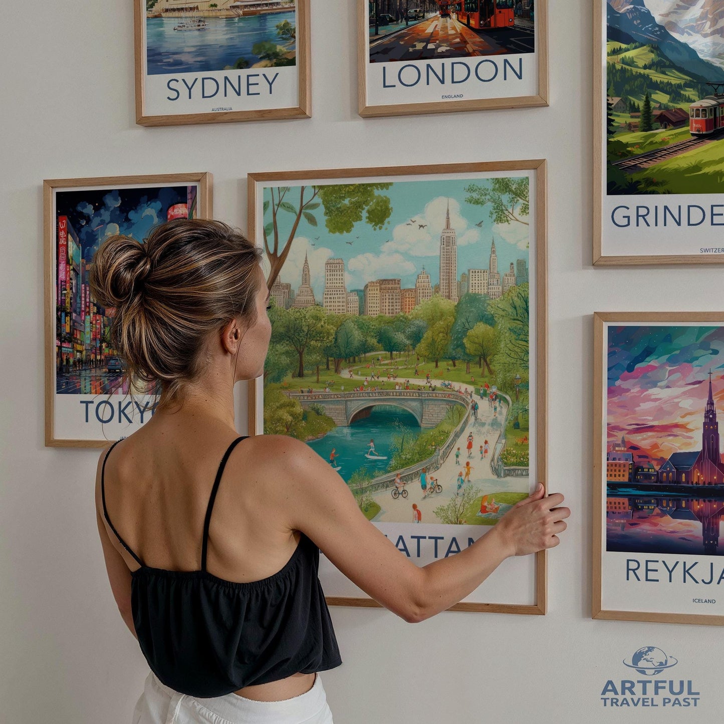 Manhattan Poster - New York Wall Art