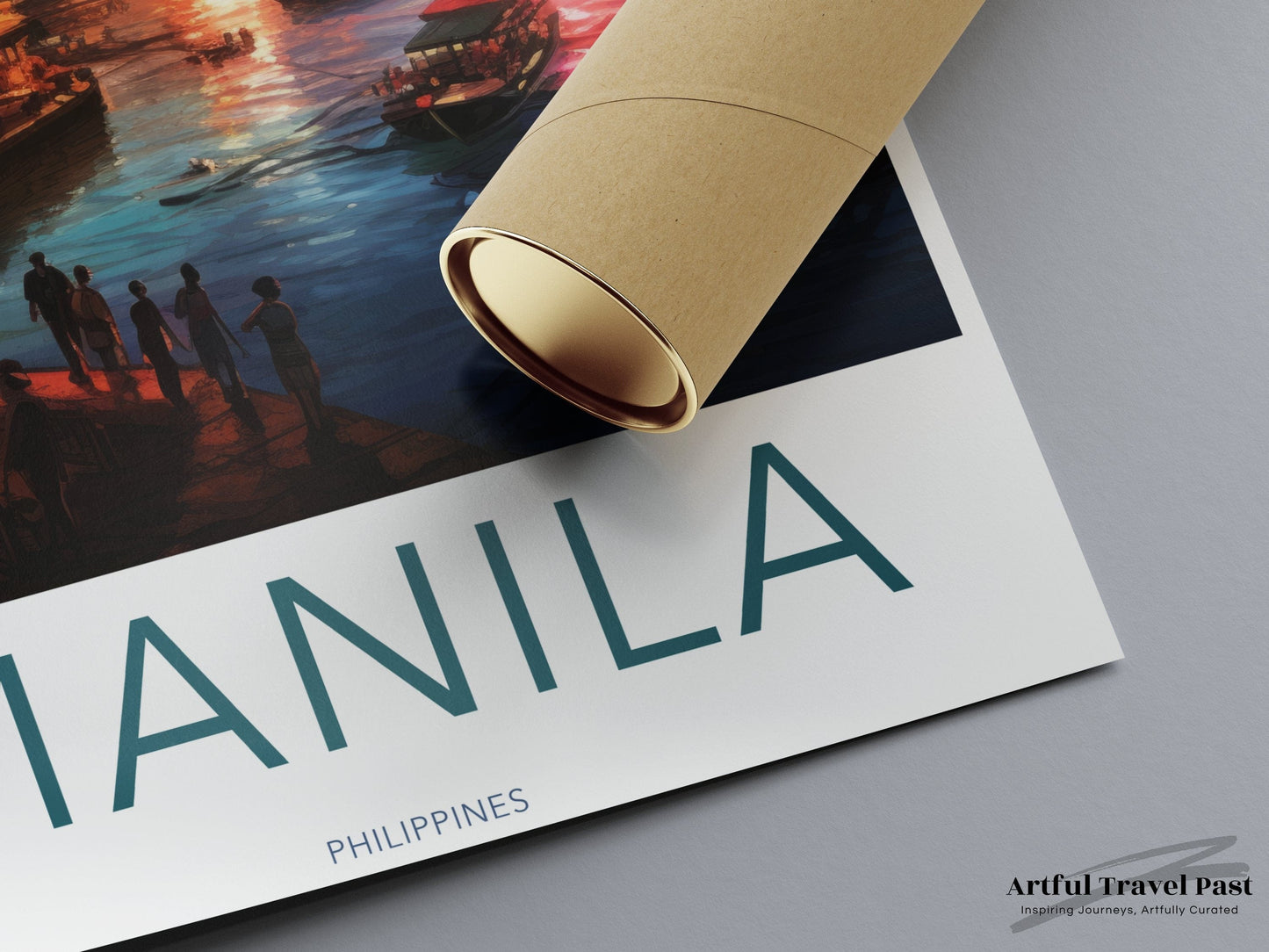 Manila Poster | Philippines Wall Art | Asia Decor