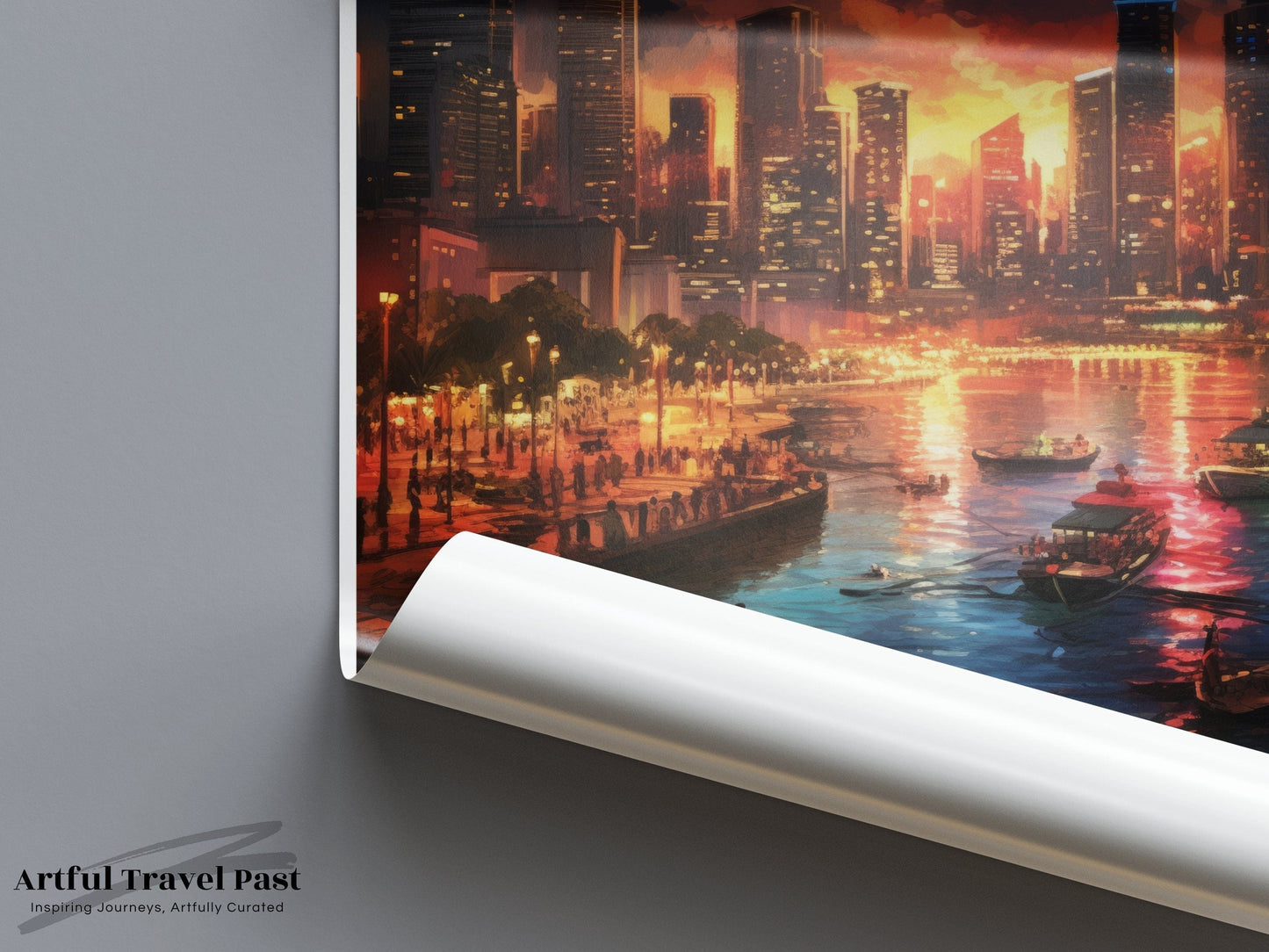 Manila Poster | Philippines Wall Art | Asia Decor