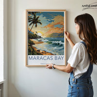 Maracas Bay Poster - Trinidad and Tobago