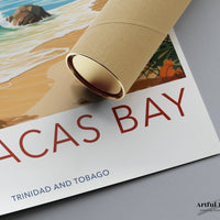 Maracas Bay Poster - Trinidad and Tobago Wall Art