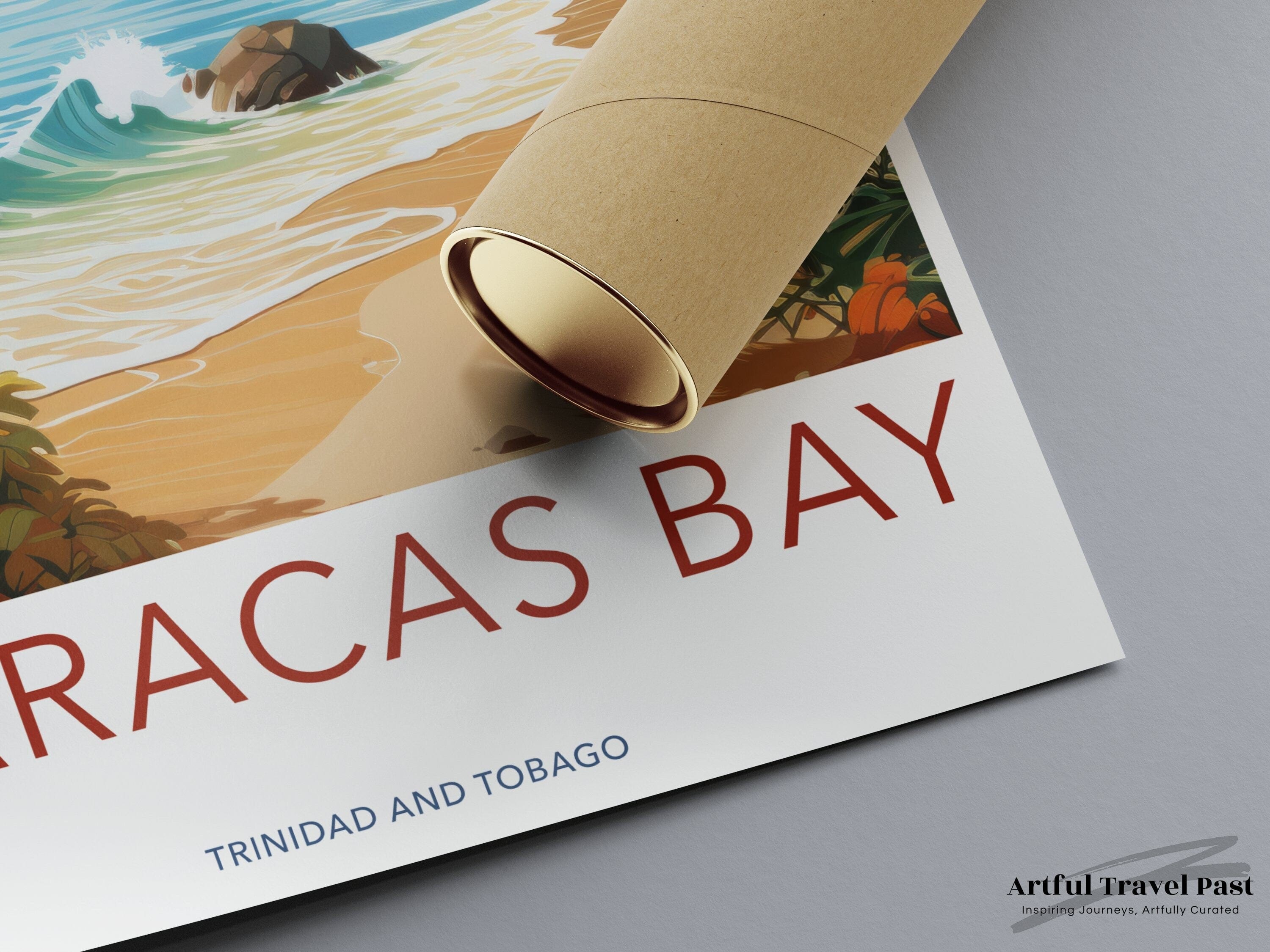 Maracas Bay Poster - Trinidad and Tobago Wall Art