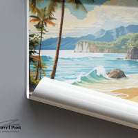 Maracas Bay Poster - Trinidad and Tobago Wall Art