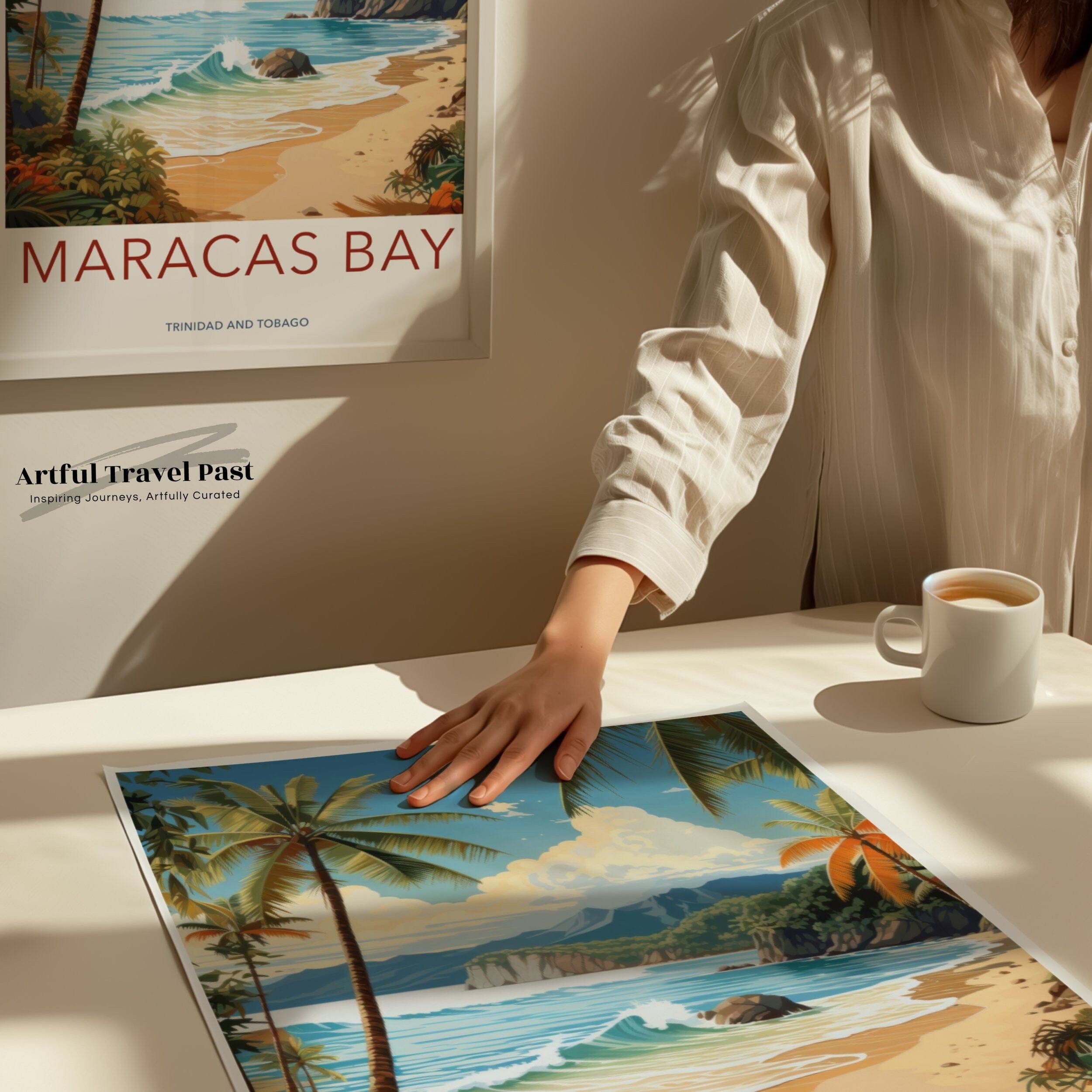 Maracas Bay Poster - Trinidad and Tobago Wall Art