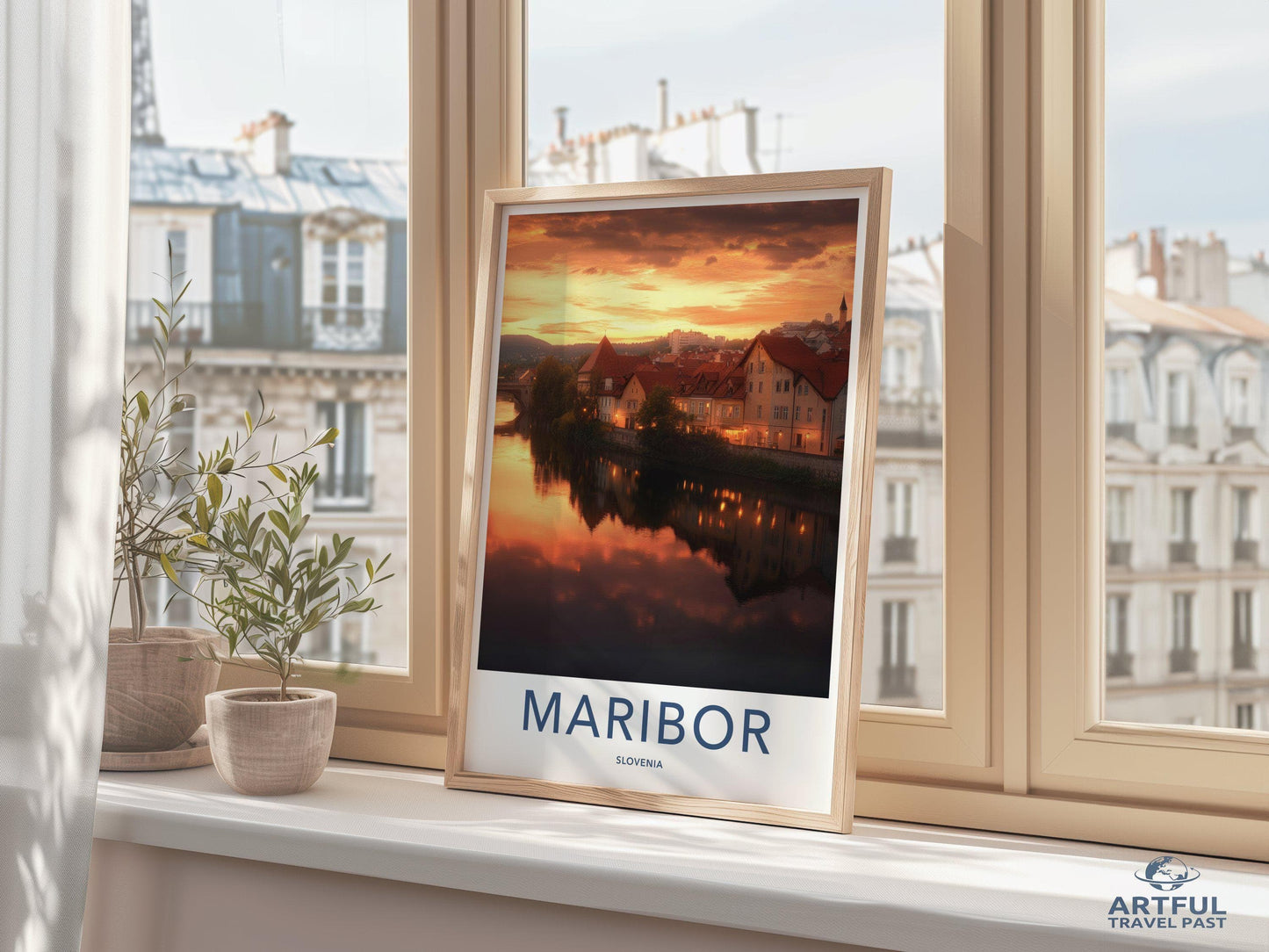 Maribor Poster | Slovenia Wall Art | Eastern Europe