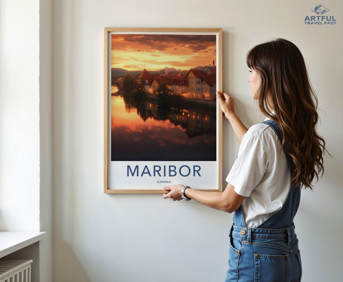 Maribor Poster | Slovenia Wall Art | Eastern Europe
