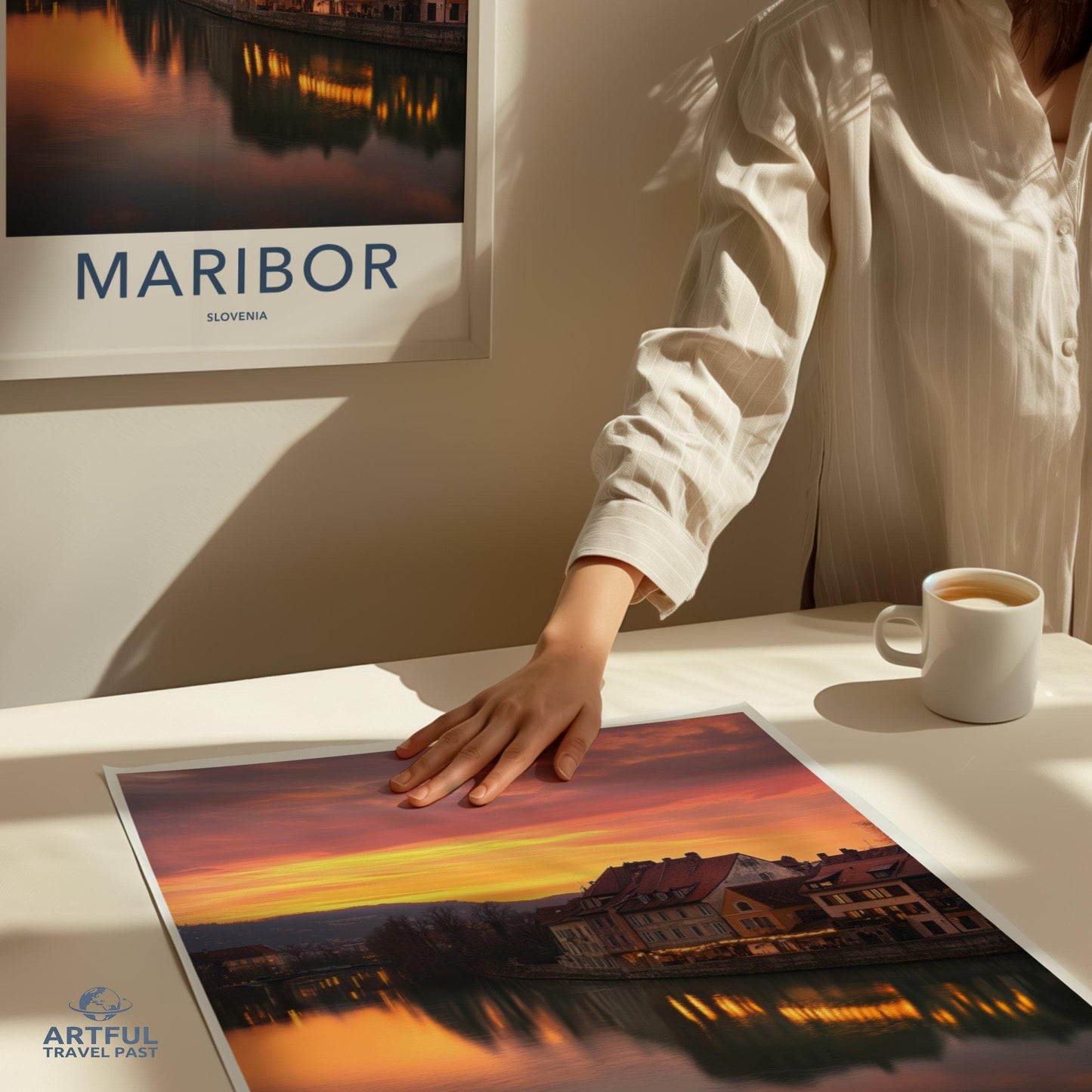 Maribor Poster | Slovenia Wall Art | Eastern Europe Decor