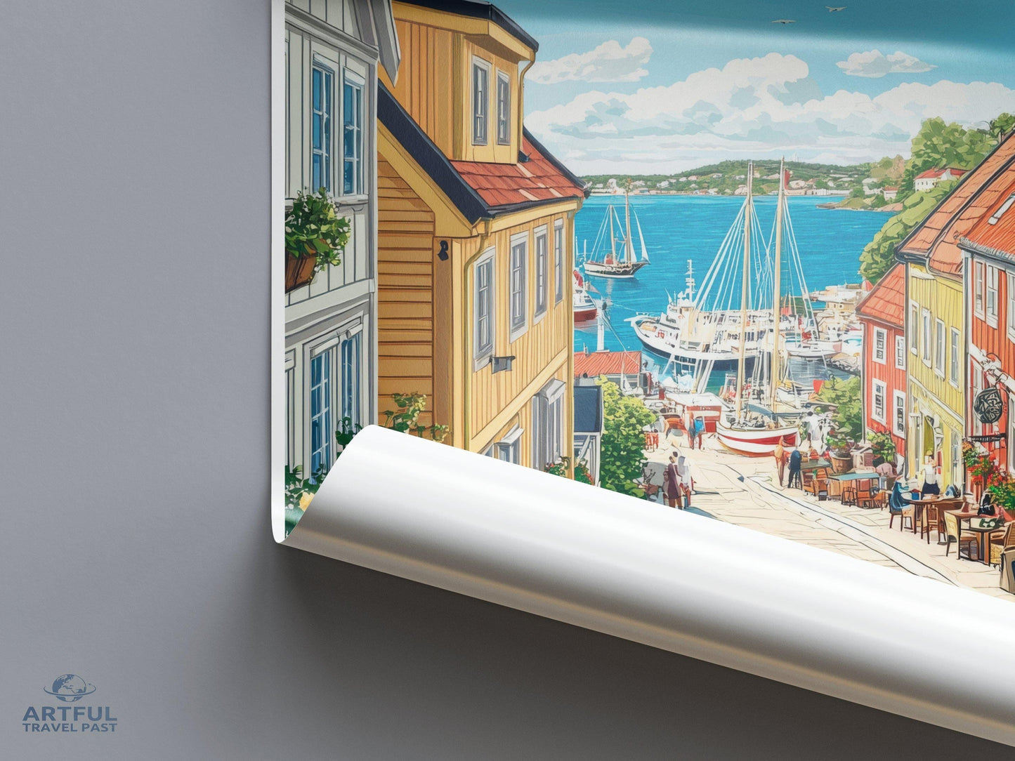 Marienhamn Poster - Aland Islands Wall Art
