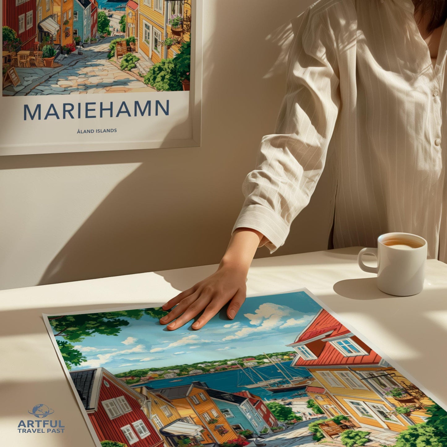 Marienhamn Poster - Aland Islands Wall Art