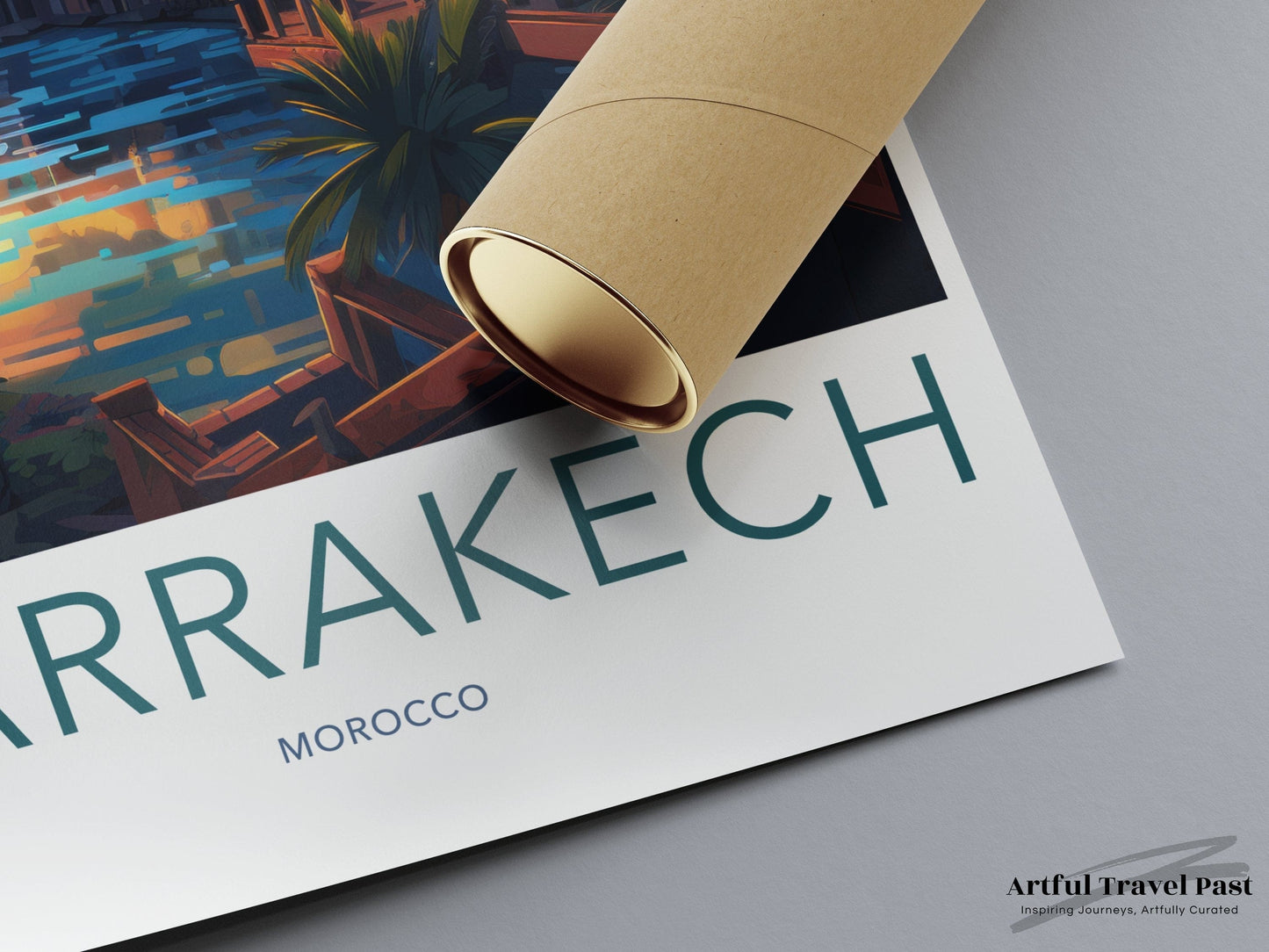 Marrakesh Poster - Morocco Wall Art