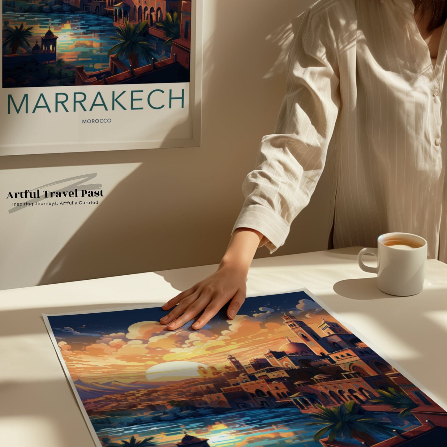 Marrakesh Poster - Morocco Wall Art