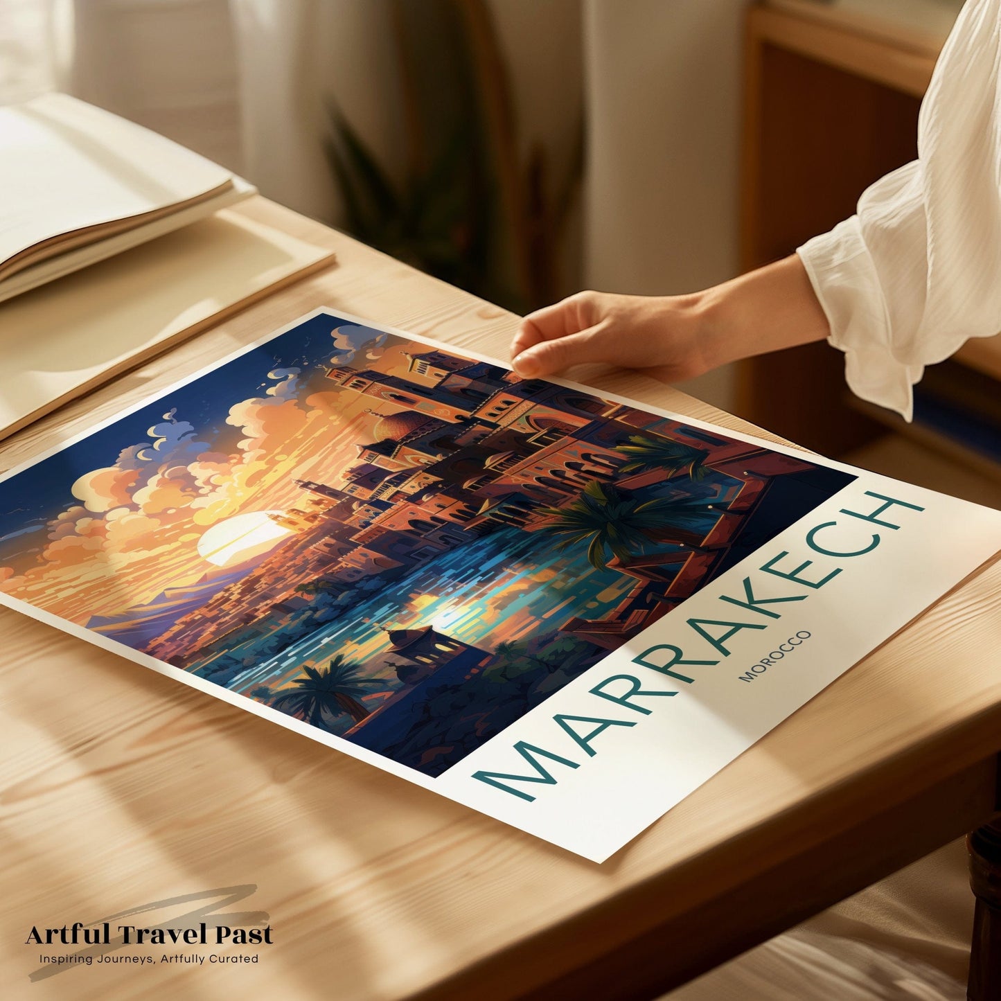 Marrakesh Poster - Morocco Wall Art
