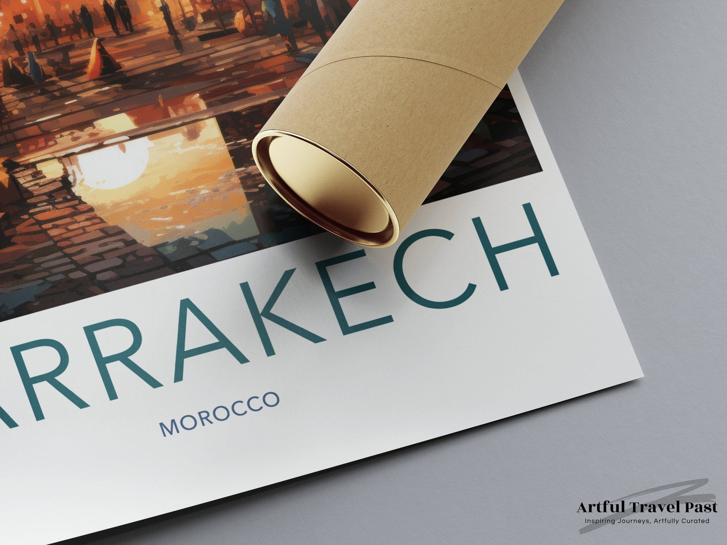 Marrakesh Poster - Morocco Wall Art