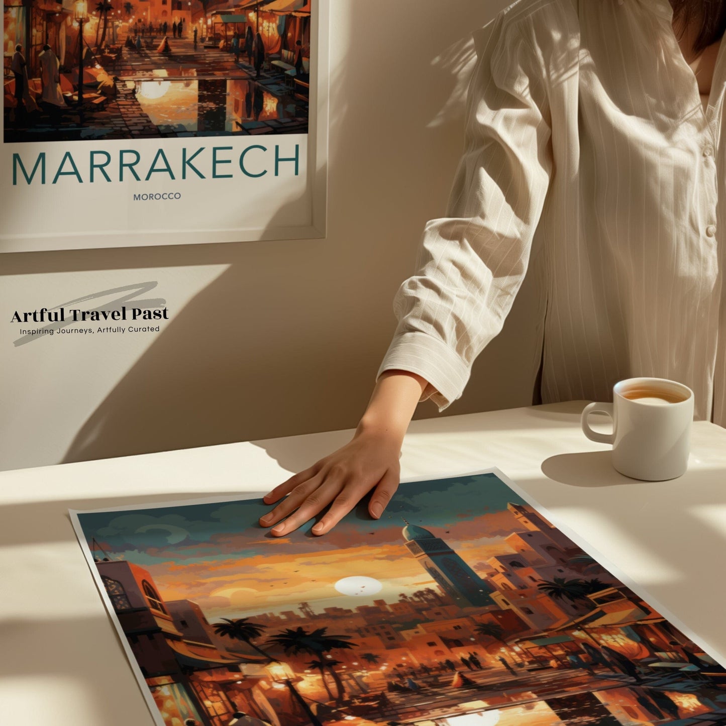 Marrakesh Poster - Morocco Wall Art