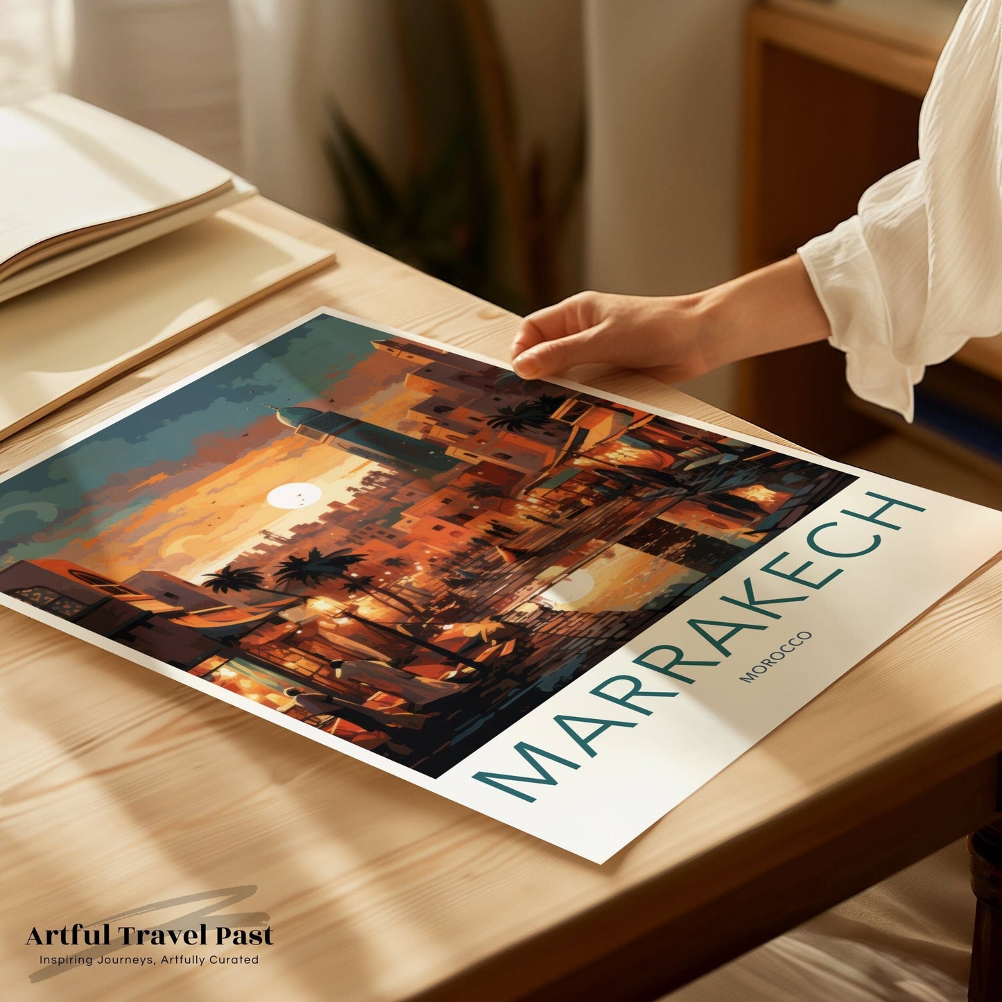 Marrakesh Poster - Morocco Wall Art