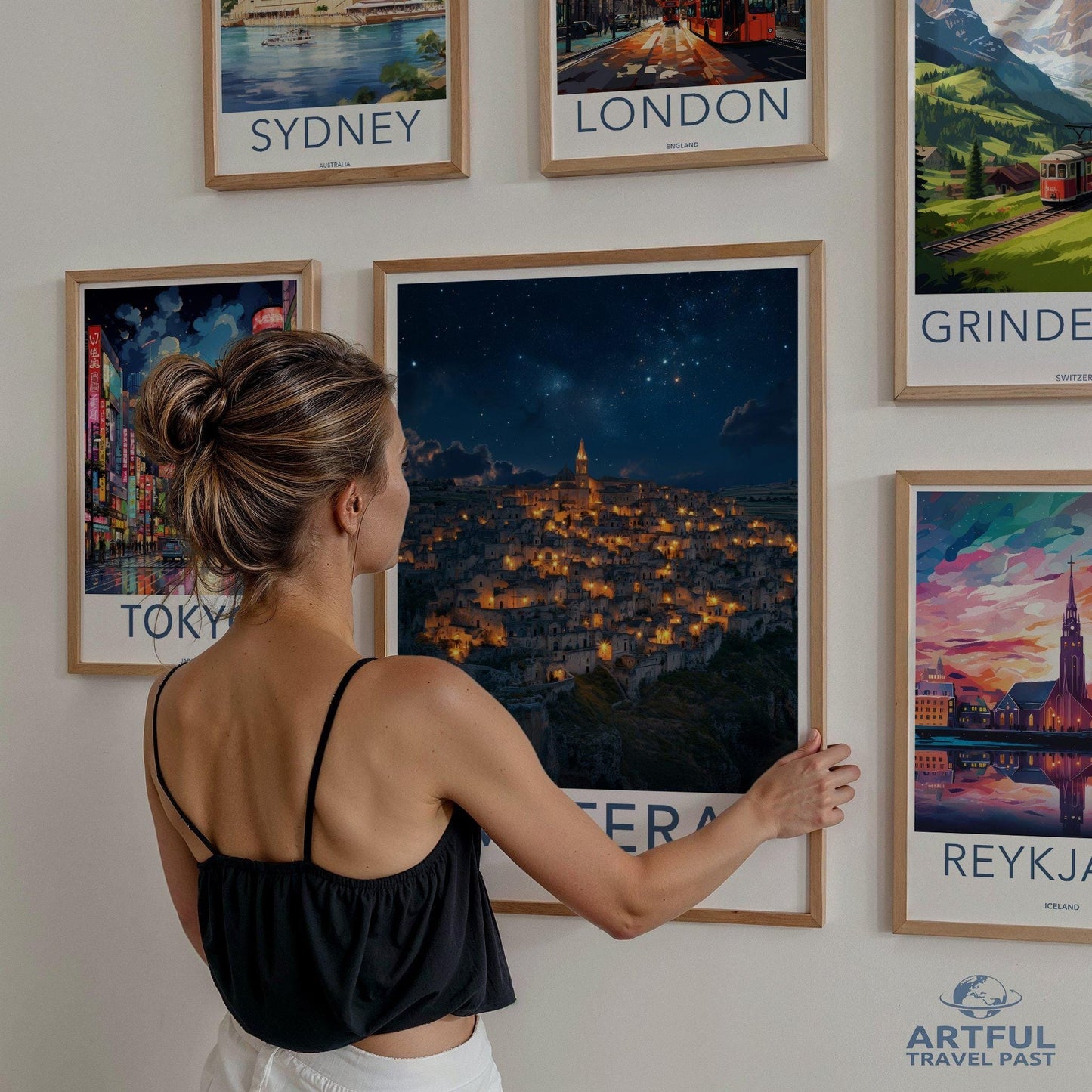 Matera Poster - Italy Wall Art