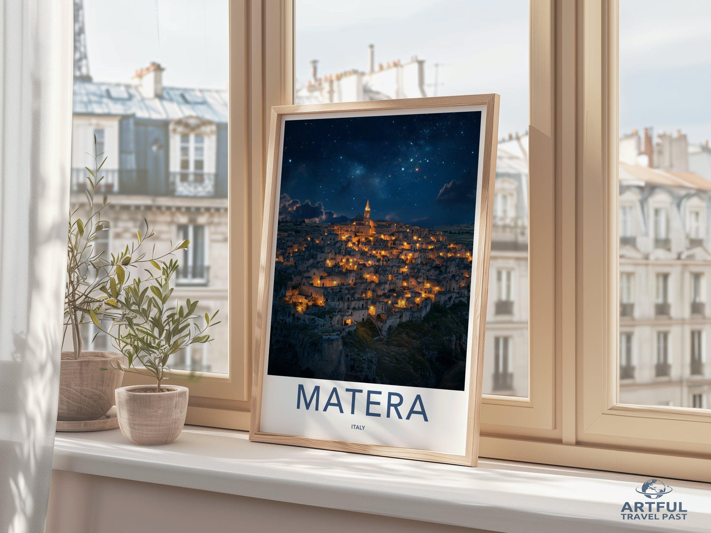 Matera Poster - Italy Wall Art