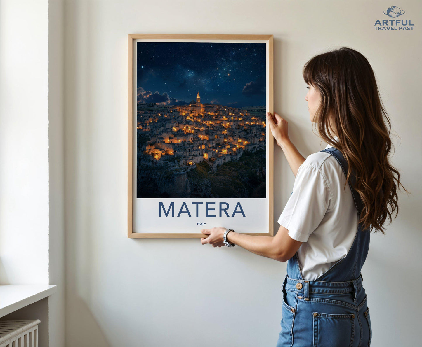 Matera Poster - Italy Wall Art