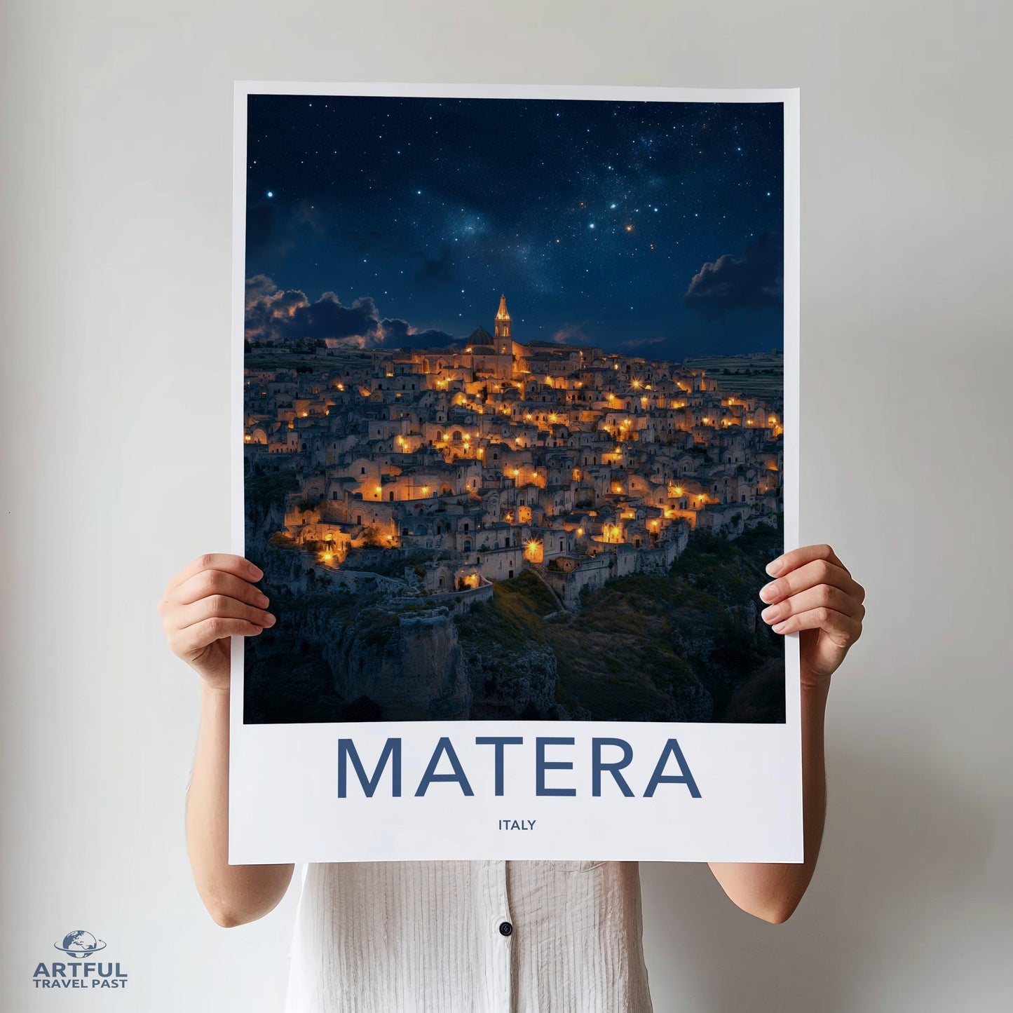 Matera Poster - Italy Wall Art