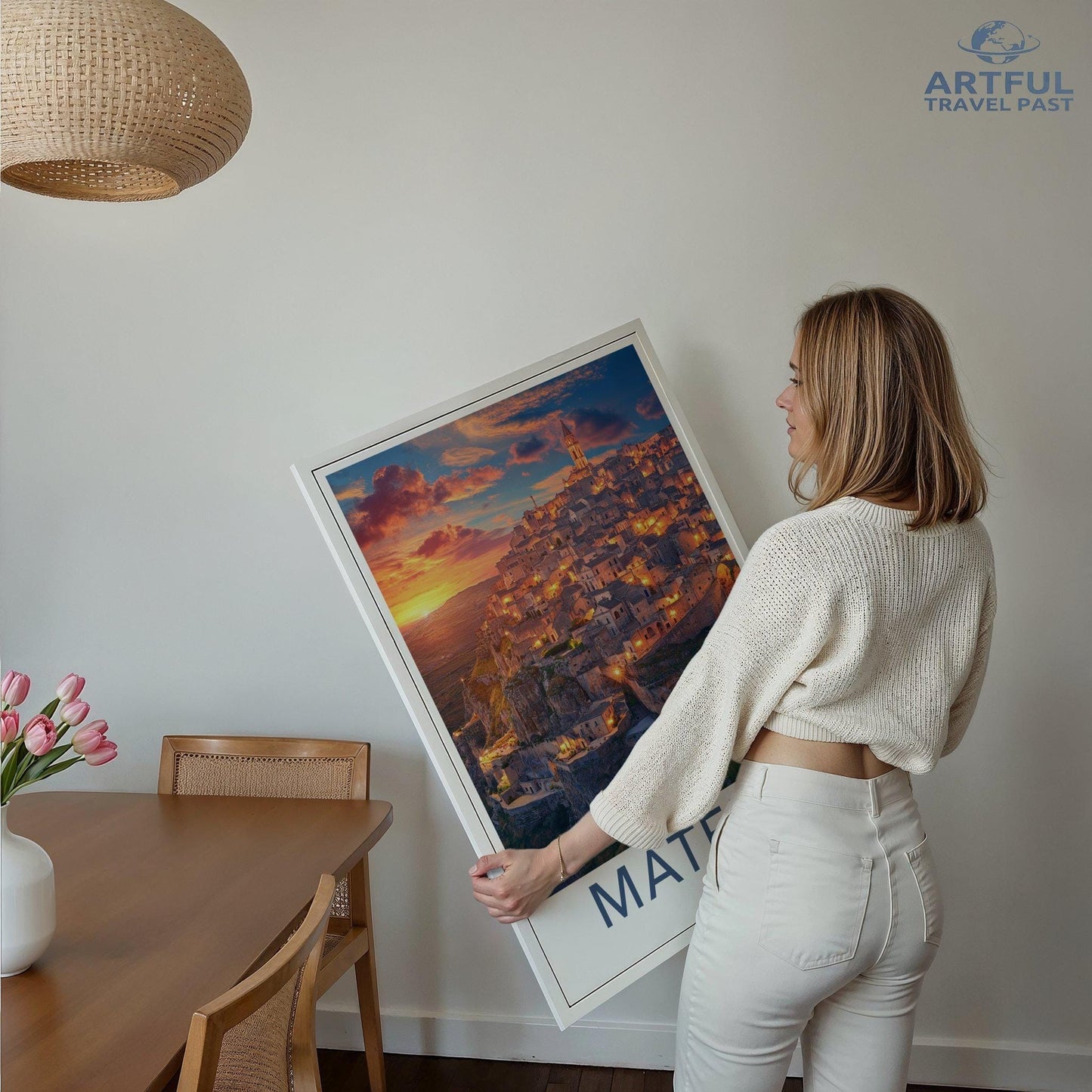 Matera Poster - Italy Wall Art