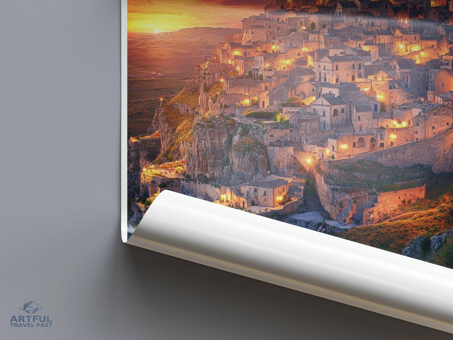 Matera Poster - Italy Wall Art