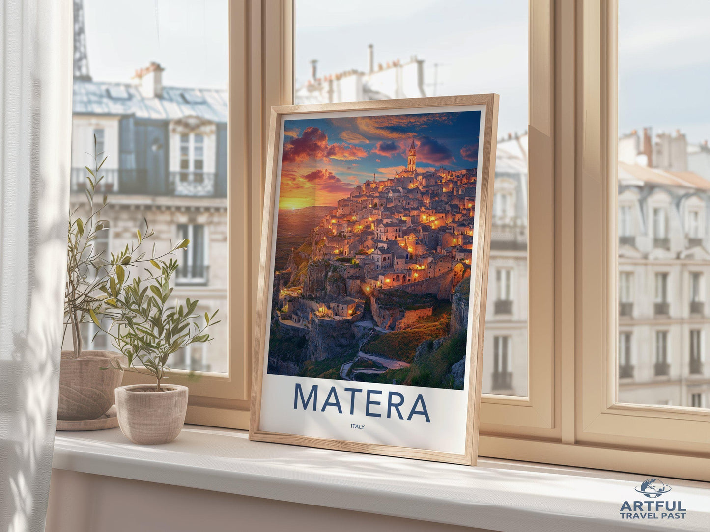 Matera Poster - Italy Wall Art