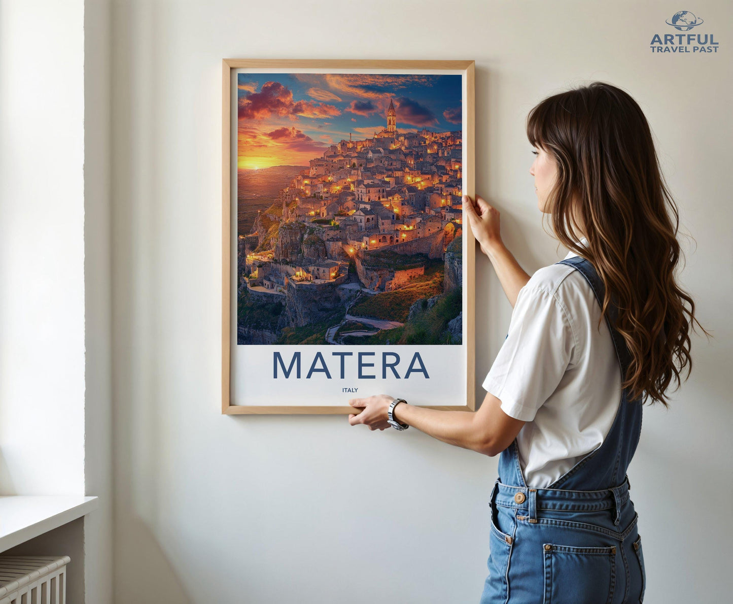 Matera Poster - Italy Wall Art