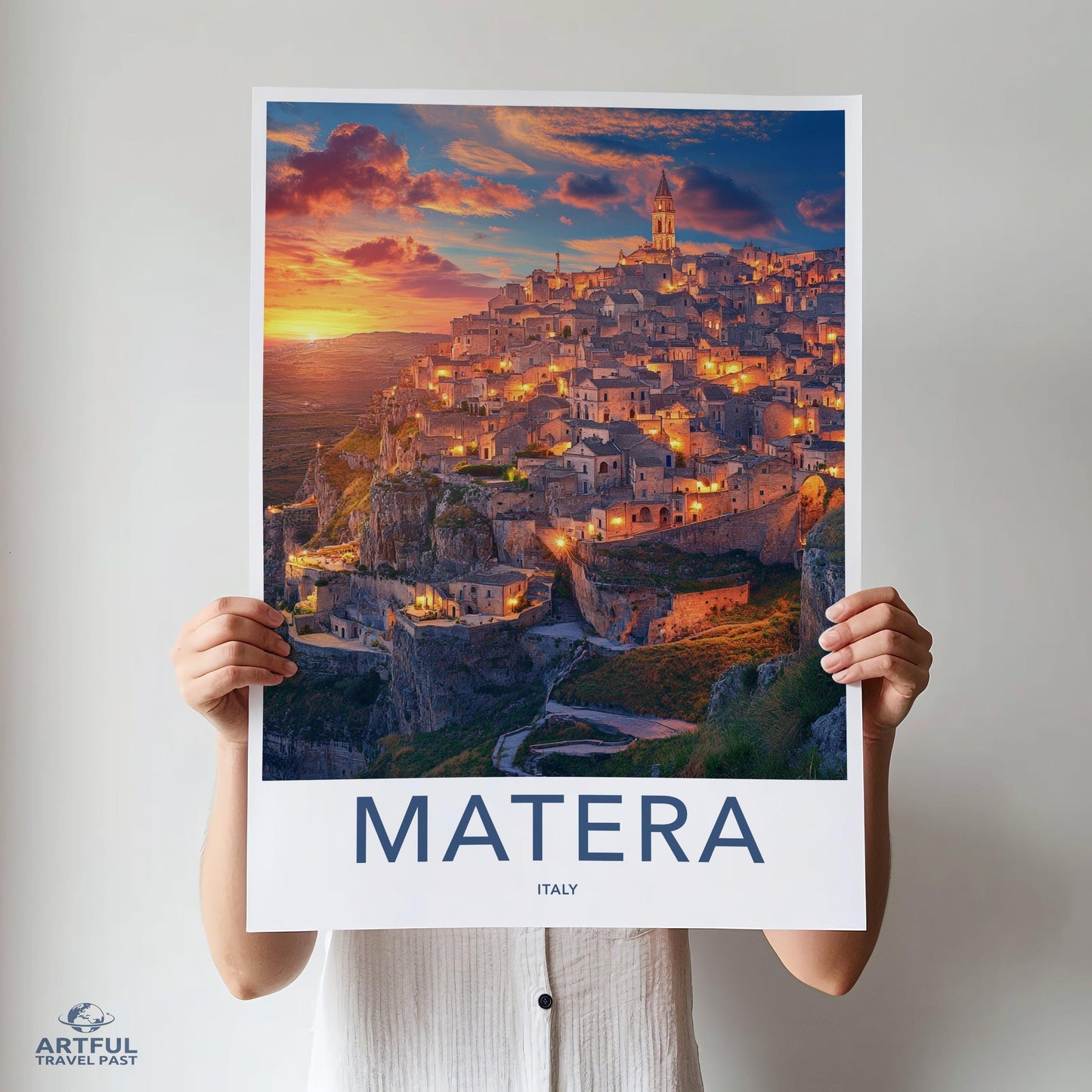 Matera Poster - Italy Wall Art