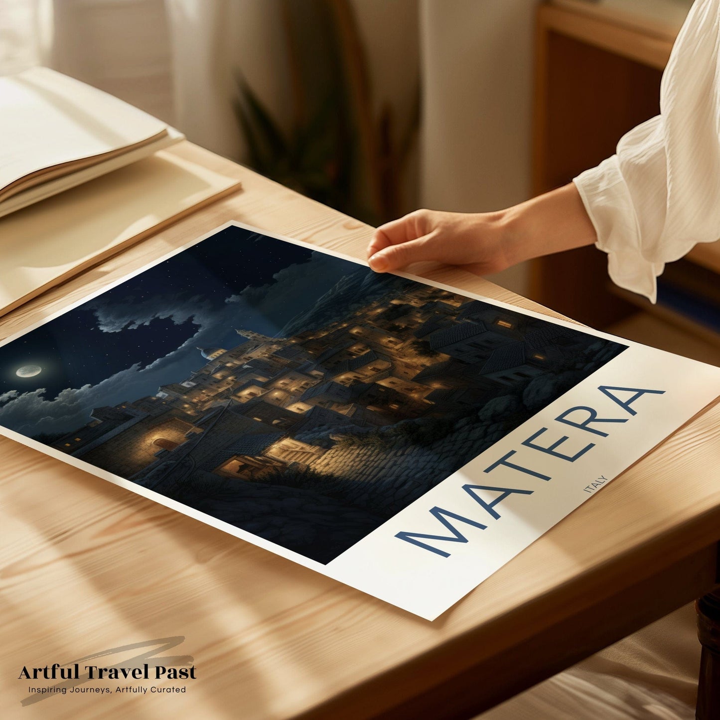 Matera Poster | Italy Wall Art | Europe Decor