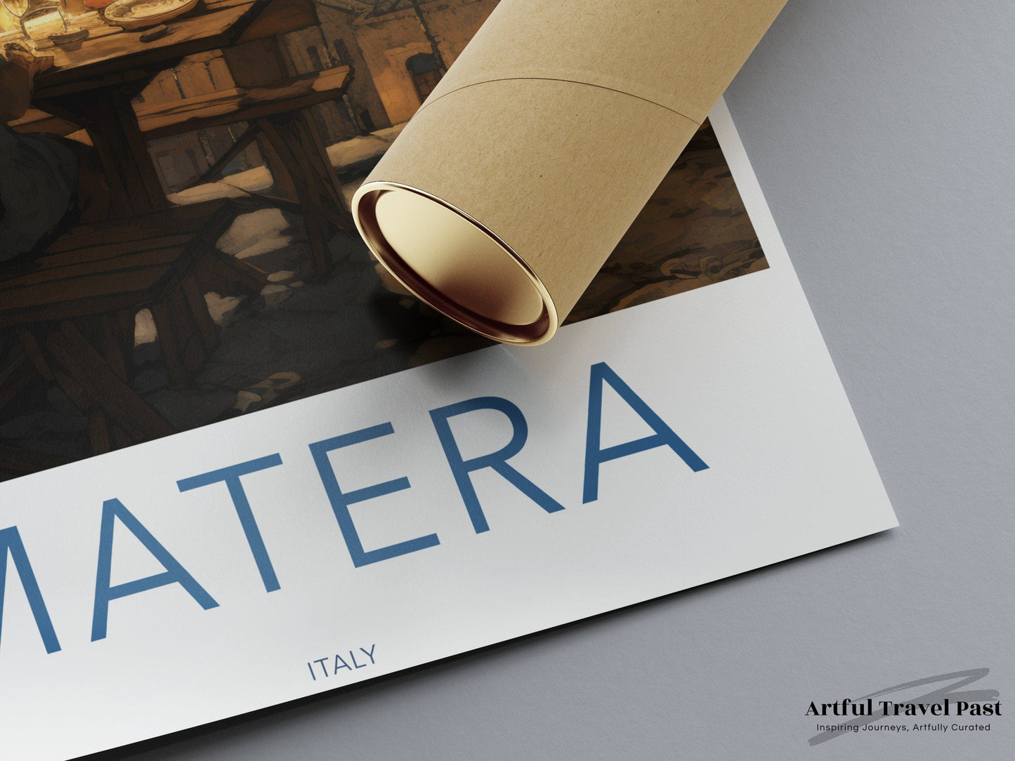 Matera Poster | Italy Wall Art | Europe Decor